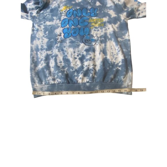 Tie-Dye "Only One You" Limited Edition Sweatshirt 2X On Fire 100% Cotton Blue & - Picture 8 of 9